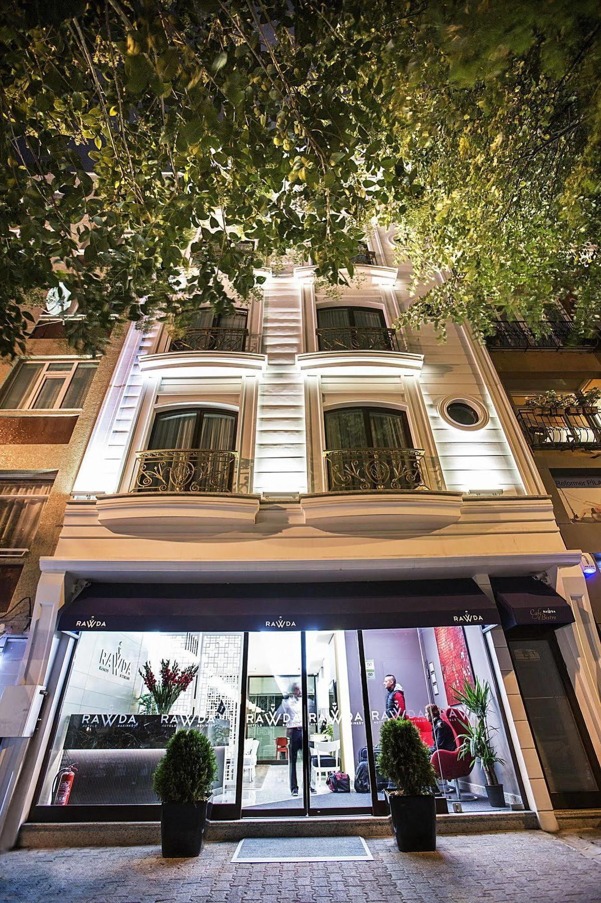 Rawda Hotel Bakirkoy Istanboel Buitenkant foto